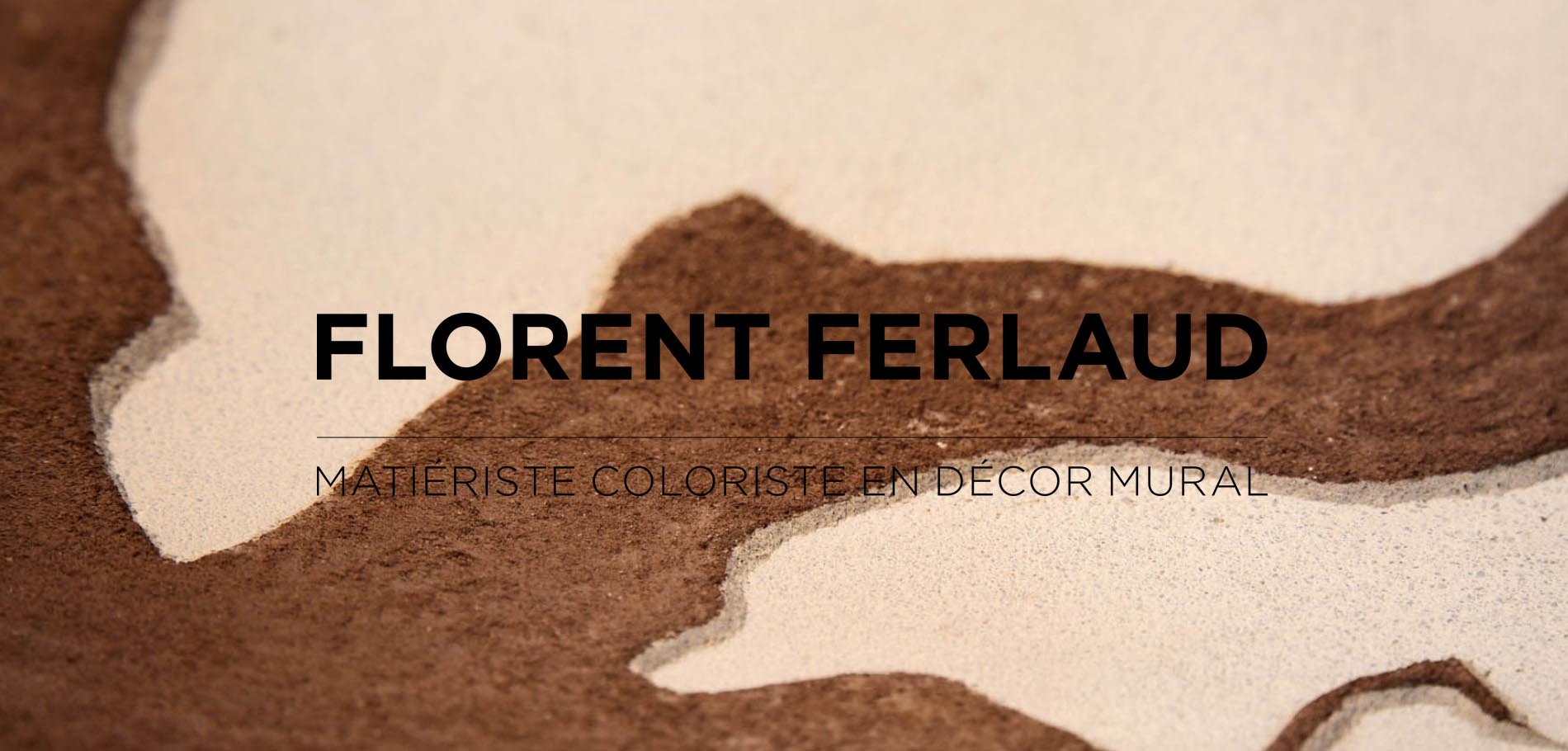 Site-internet-vitrine-Florent Ferlaud-Matiériste coloriste-communication digitale-Julien Barbat